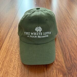 The White Lotus Four Seasons Green Hat Cap Adjustable Strap